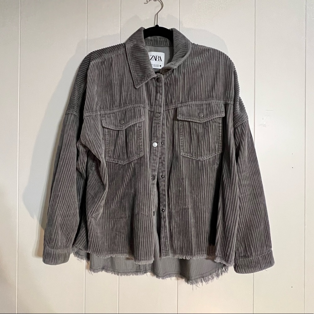 Zara Shacket- Green